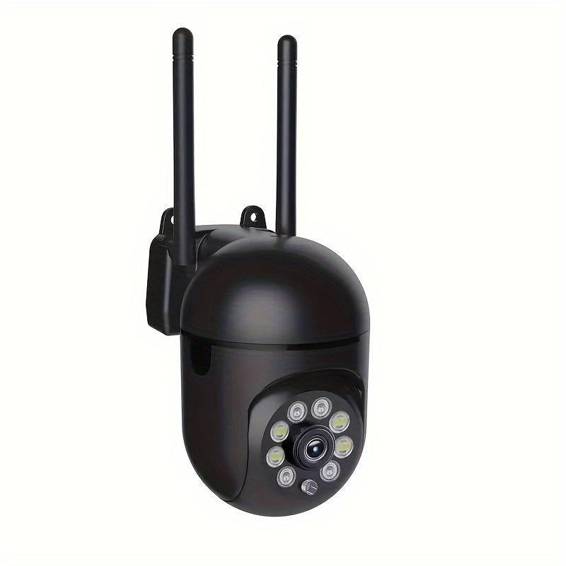 Outdoor Security Camera, 2.4G Surveillance Camera Video, Wifi Wireless Security Camera, Auto Tracking, Camera Full Color Night Vision and Two-Way Audio